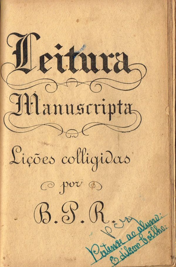 Leitura Manuscripta - 469 BAR